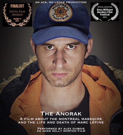 Anorak film poster laurels August 2021